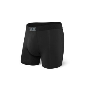 Saxx Vibe Boxer Brief Black/Black Muškarci - Dolje Saxx - Crna - SXBM35BBB-S - Size: S