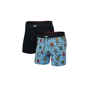 Saxx Vibe Xtra (2Pack) Soft Comfort Boxer Brief 6" Muškarci - Dolje Saxx - Velikobojan - SXPP2VX-BHB-L - Size: L