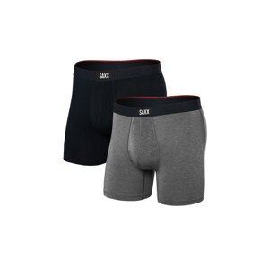 Saxx Vibe Xtra (2Pack) Soft Comfort Boxer Brief 6" Muškarci - Dolje Saxx - Velikobojan - SXPP2VX-BLG-M - Size: M