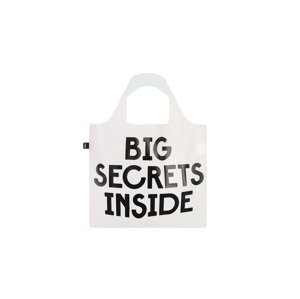 LOQI - Snask - Transparent Secret and Classified Bag Unisex - Ruksaci i torbe LOQI - Bijela - TR.SN.SE-One-size - Size: One size