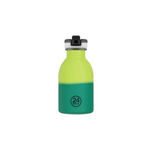 24 Bottles Urban Bottle 250ml REactive Yellow/Green - Sport Lid Unisex - Boca 24Bottles - Žuta - UB_025_2007-One-size - Size: One size