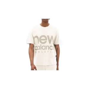 New Balance Athletics Unisex Out of Bounds Tee Unisex - Majice New Balance - Bijela - UT23505SST-XS/S - Size: XS/S