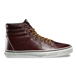 Vans SK8-Hi Ground Breakers Rum Raisin Unisex - Tenisice Vans - Burgundac - VA38GEOE5-3.5UK - Size: 3.5