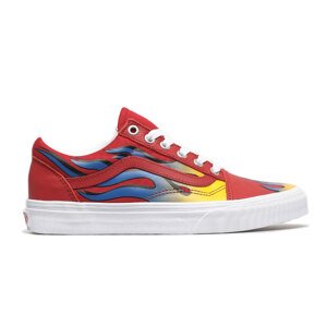 Vans Old Skool Racer Red Unisex - Tenisice Vans - Velikobojan - VN0A3WKT4RQ-6.5 - Size: 6.5