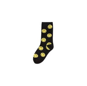 Vans Girl Gang Crew Socks Žene - Nogavice Vans - Crna - VN0A49ZDFU4-4-7 - Size: 4-7