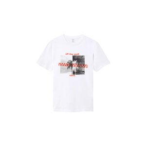 Vans Wm Highlighter White Žene - Majice Vans - Bijela - VN0A4DO9WHT-S - Size: S