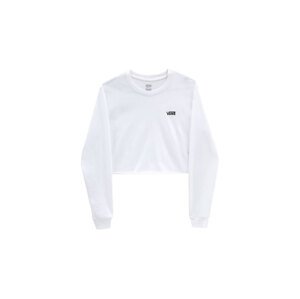 Vans Cropped T-Shirt LS Žene - Majice Vans - Bijela - VN0A4OUQWHT-XS - Size: XS