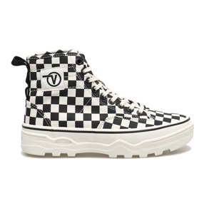 Vans Sentry Wc Checkerboard (Canvas) Unisex - Tenisice Vans - Bijela - VN0A4P3KTUY-3 - Size: 3
