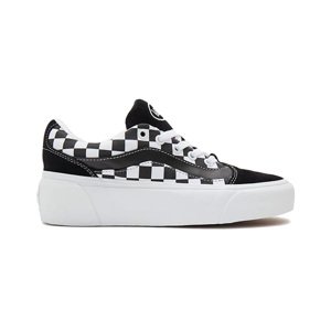 Vans Shape Ni Checkerboard Unisex - Tenisice Vans - Crna - VN0A4UVLA0X-4 - Size: 4
