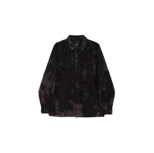 Vans Garnett Plymouth L/S Woven Shirt Black Unisex - košulja Vans - Crna - VN0A7SEGHR0-L - Size: L