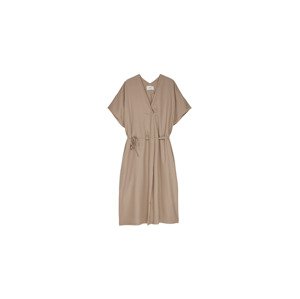 Makia Mila Kaftan Dress W Žene - Haljina Makia - Svijetlo smeđa - W75034_126-XS - Size: XS